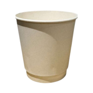 Product: DOUBLE WALL PAPER CUPS – WHITE/KRAFT